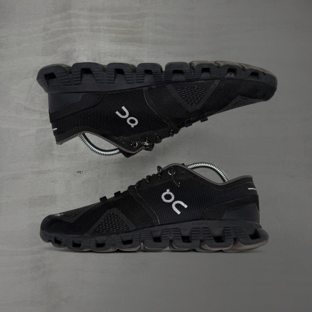On Cloudswift Running Shoes Black Mesh Helion CloudTec Sneakers Men 8.5